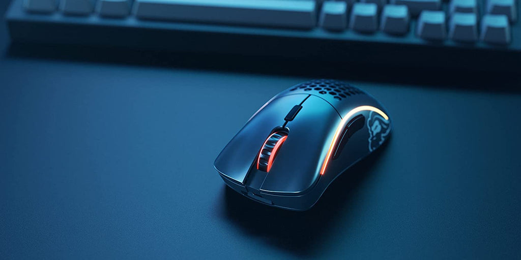 Model D- (Minus) Wireless Gaming Mouse - 67G Superlight Honeycomb Design, RGB, Ergonomic, Lag Free 2.4Ghz Wireless, up to 71 Hours Battery - Matte Black