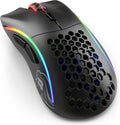 Model D- (Minus) Wireless Gaming Mouse - 67G Superlight Honeycomb Design, RGB, Ergonomic, Lag Free 2.4Ghz Wireless, up to 71 Hours Battery - Matte Black